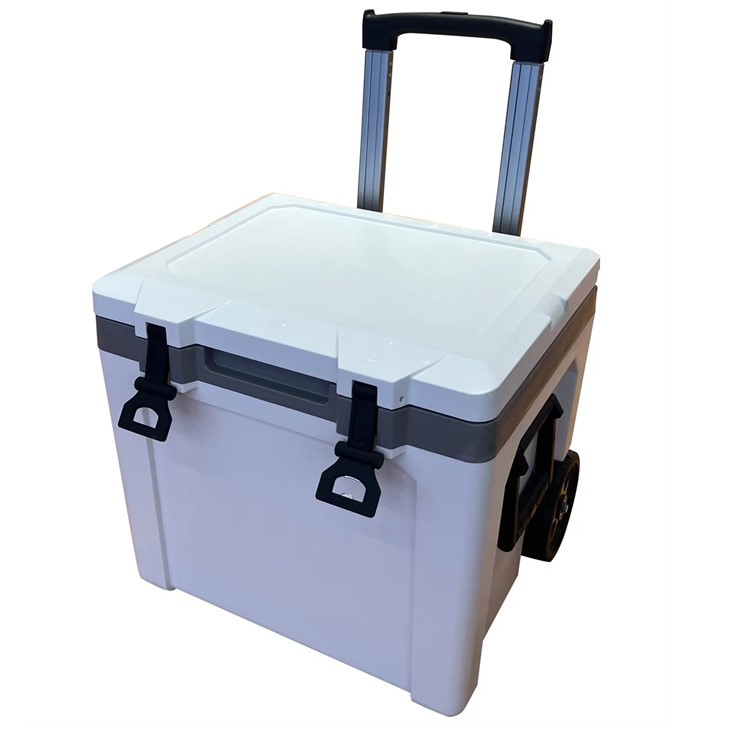 50l buz sandık piknik soğutucu tekerleklerle